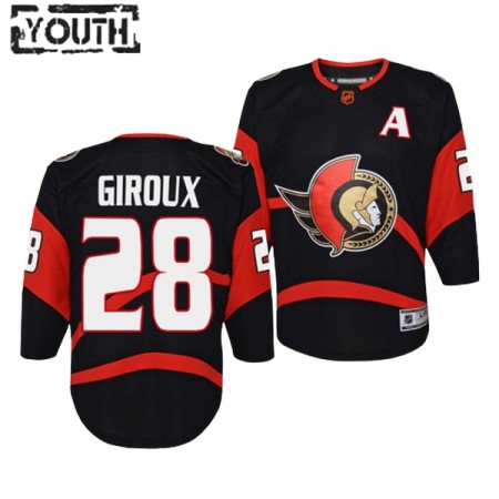 Ottawa Senators tröja Claude Giroux 28 Adidas 2022-23 Svart Reverse Retro 2.0 Authentic - NHL Tröjor Barn Ottawa Senators tröja Claude Giroux 28 Adidas 2022-23 Svart Reverse Retro 2.0 Authentic - NHL Tröjor Barn